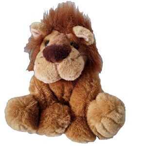 Lion Plush Stuffed Animal Daisy Inc Vintage 8"